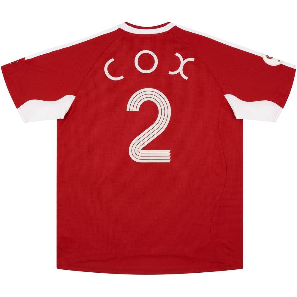 2006 Trinidad & Tabago Match Issue World Cup Home Shirt Cox #2