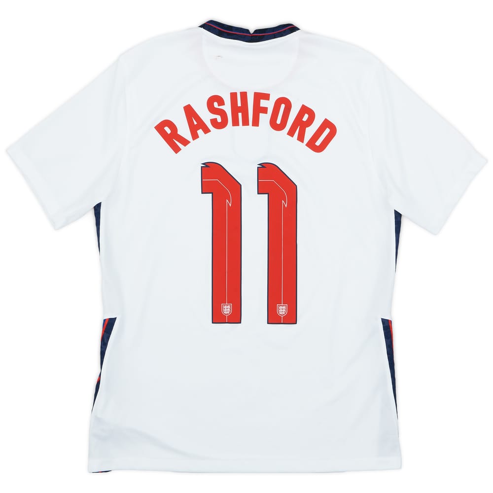 2020-22 England Home Shirt Rashford #11 - 5/10 - (M)