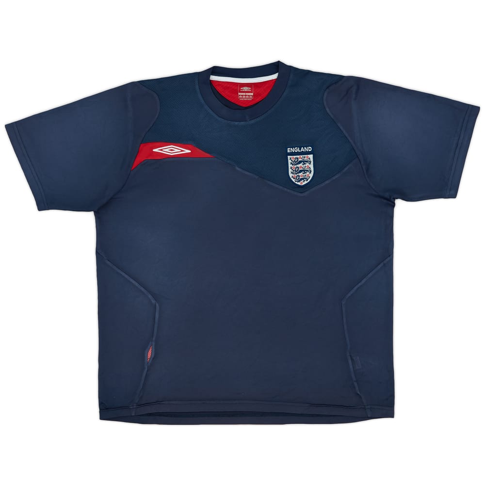 2007-09 England Umbro Training Shirt - 8/10 - (XL)