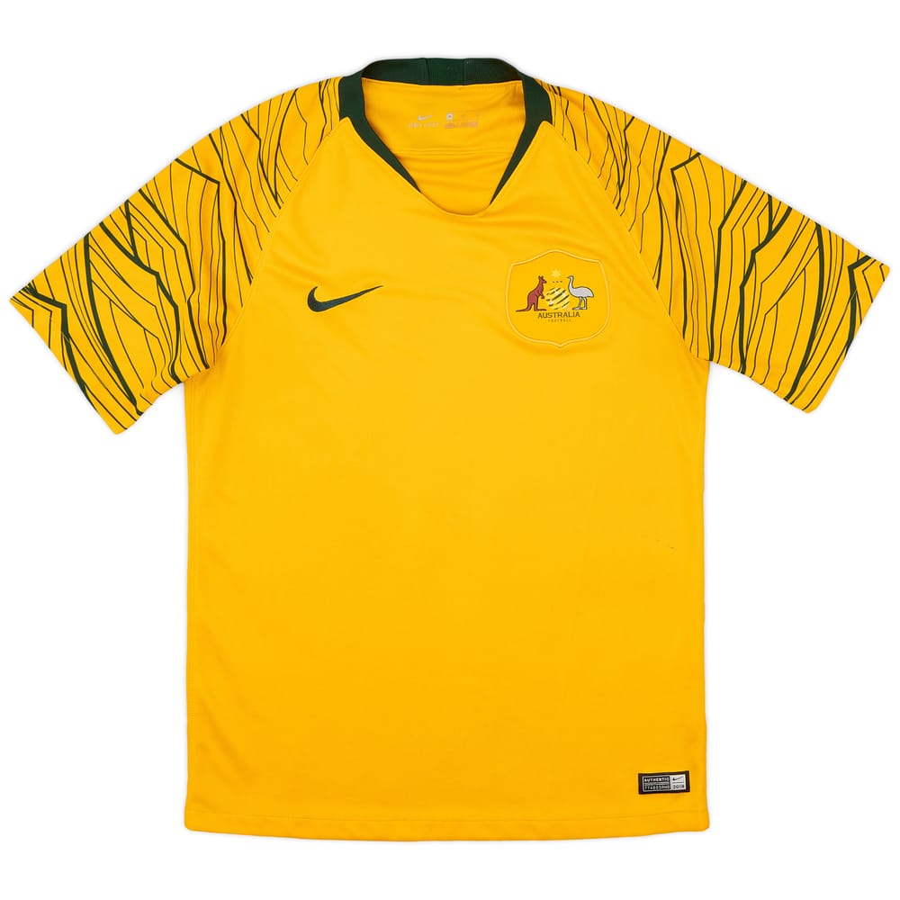 2018-20 Australia Home Shirt - 8/10 - (M)