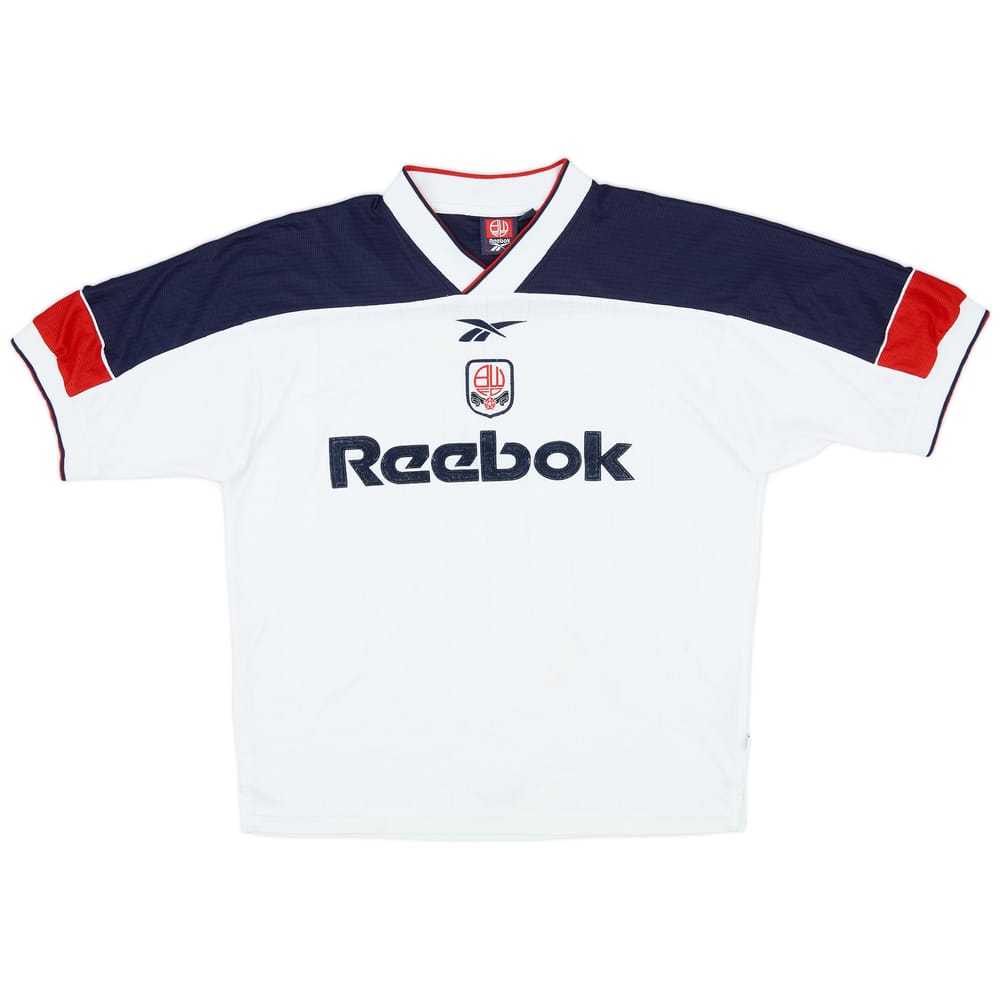 1999-01 Bolton Home Shirt - 8/10 - (M)