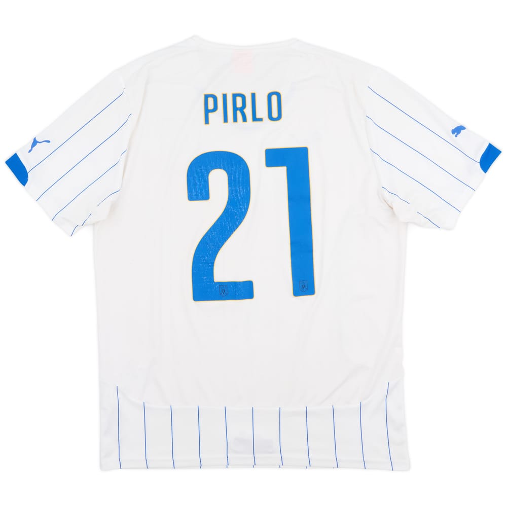 2014-15 Italy Away Shirt Pirlo #21 - 5/10 - (XL)