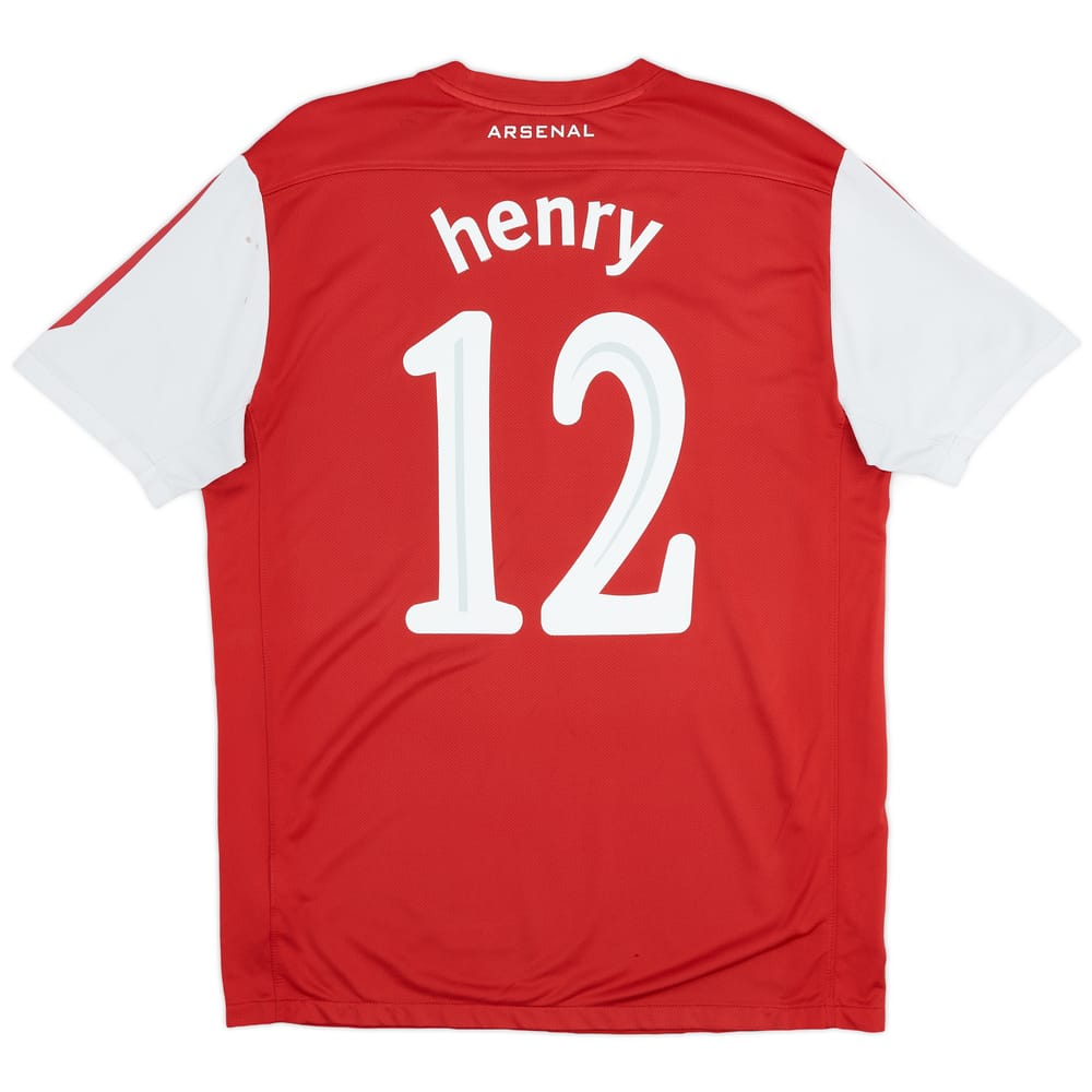 2011-12 Arsenal Home Shirt Henry #12 - 7/10 - (L)