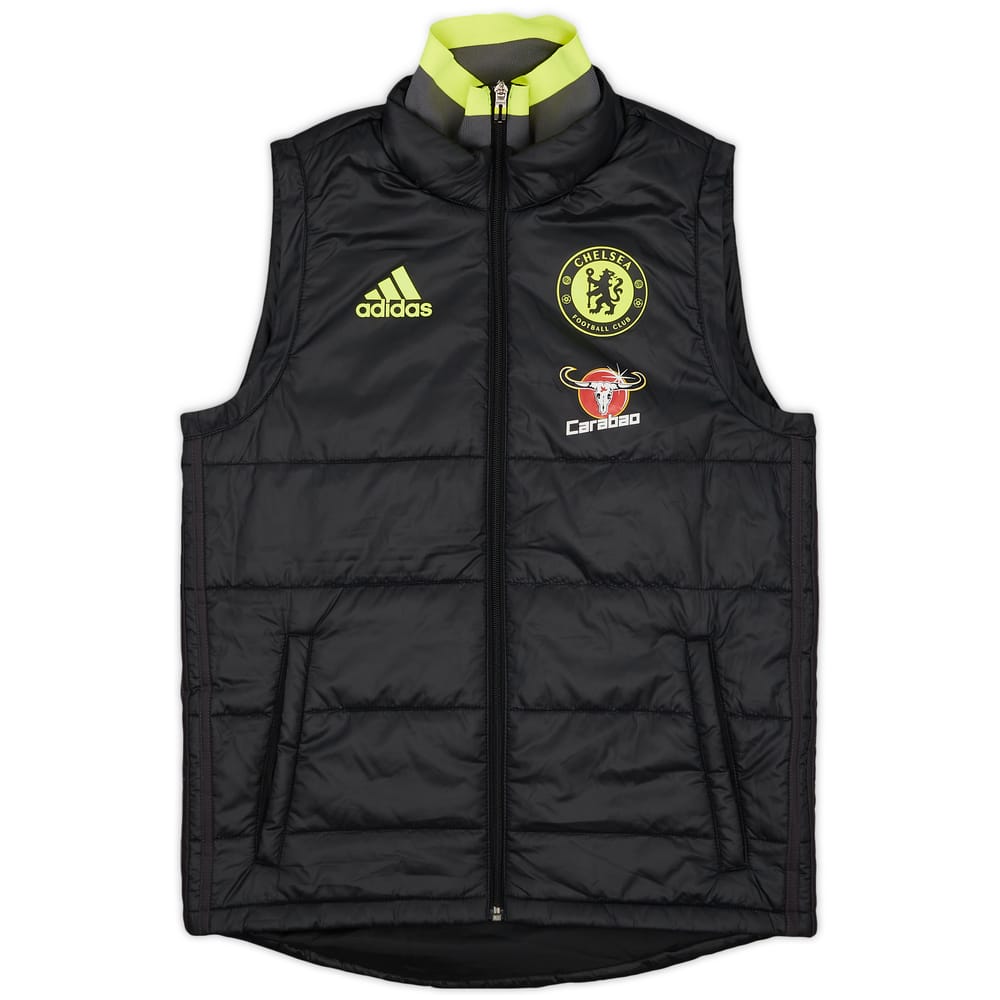 2016-17 Chelsea adidas Padded Gilet - 10/10 - (S)