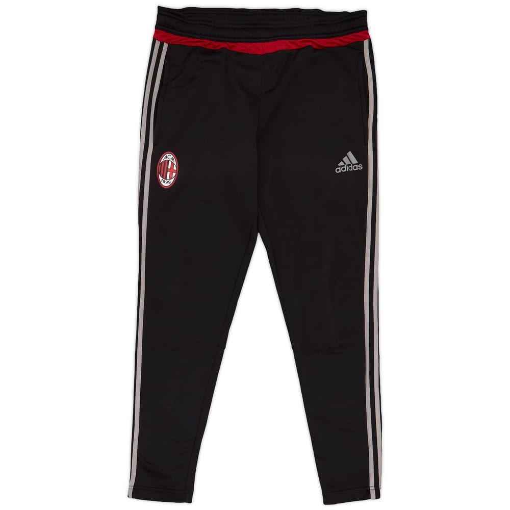 2015-16 AC Milan adidas Track Bottoms - 5/10 - (M)