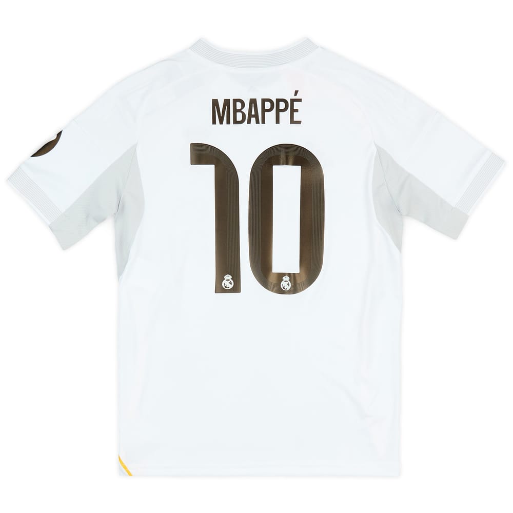 2025-26 Real Madrid Maillot Domicile Mbappe #10 (Enfant)