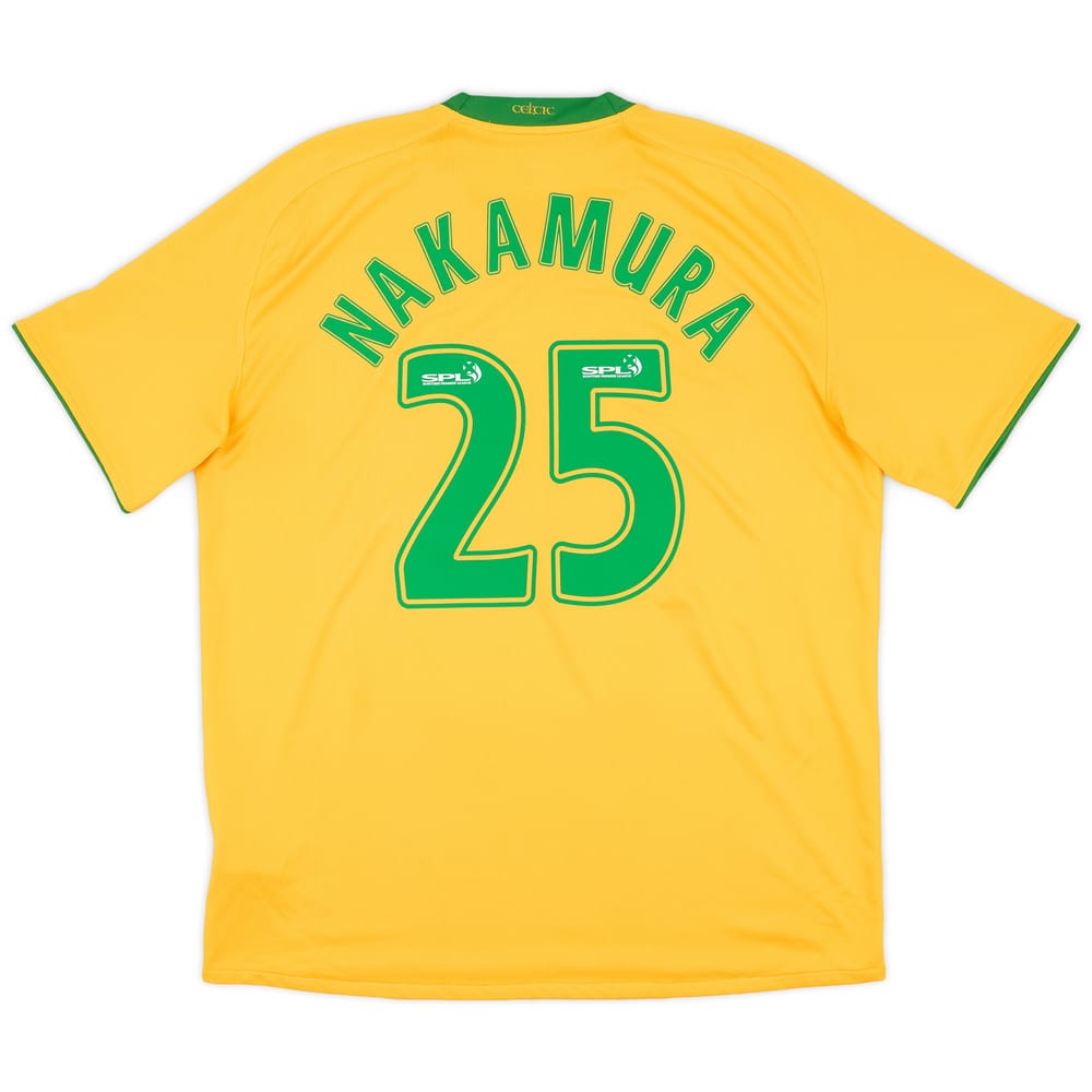 2008-09 Celtic Away Shirt Nakamura #25 - 4/10 - (XL)