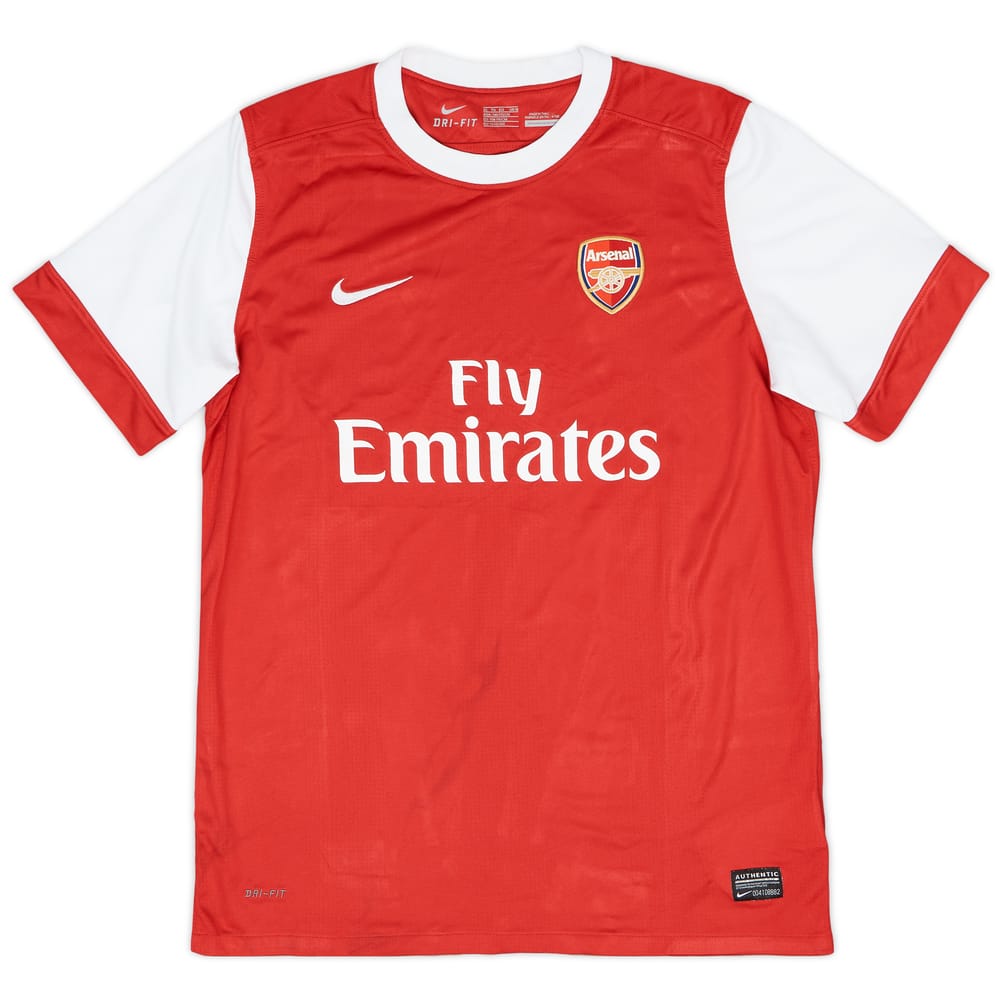 2010-11 Arsenal Home Shirt - 5/10 - (XL.Boys)