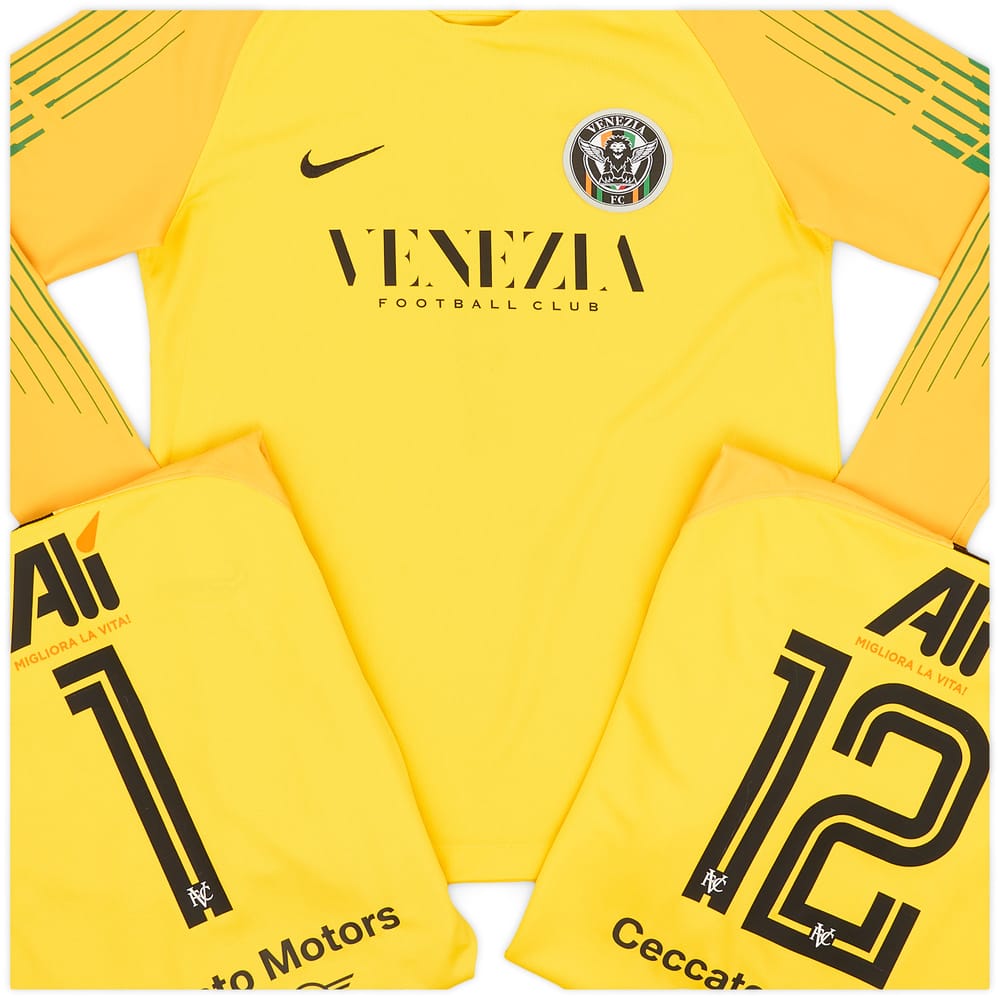 2019-20 Venezia GK Shirt # - 5/10 - (XL.Kids)
