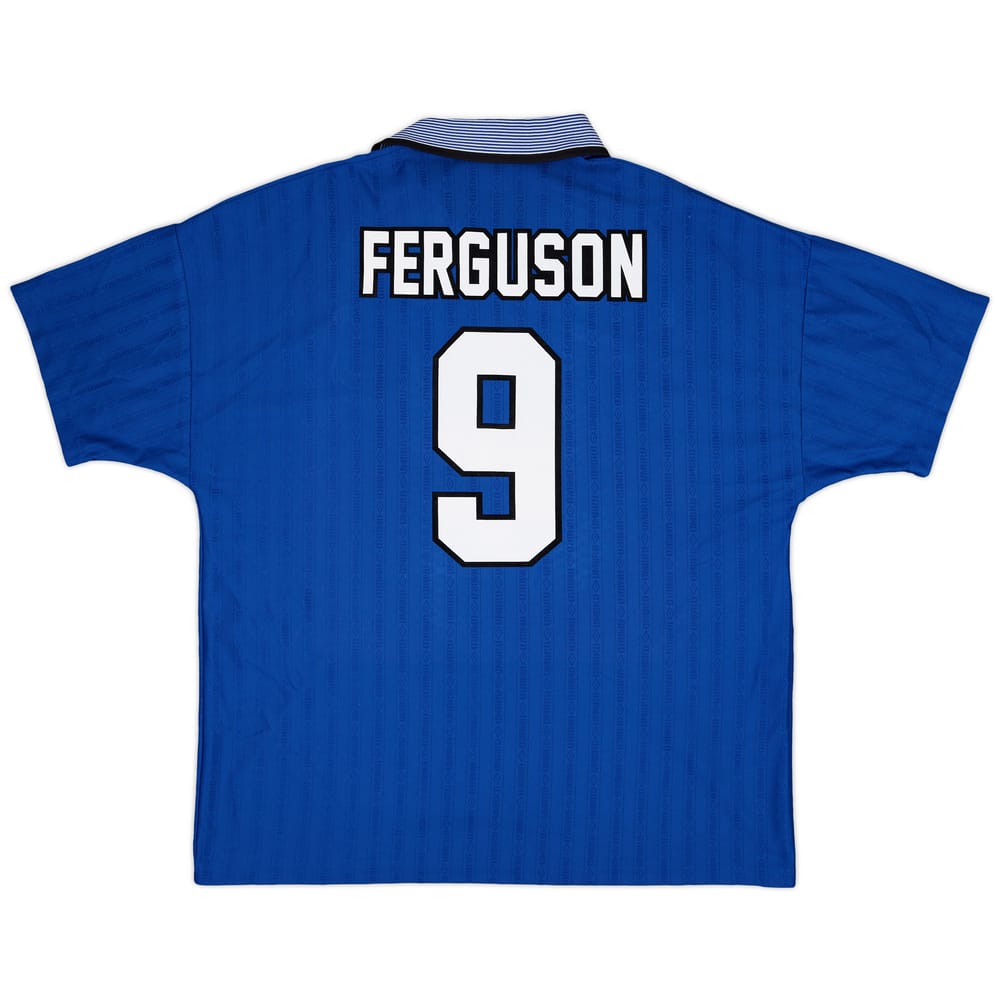 1995-97 Everton Home Shirt Ferguson #9 - 6/10 - (XL)