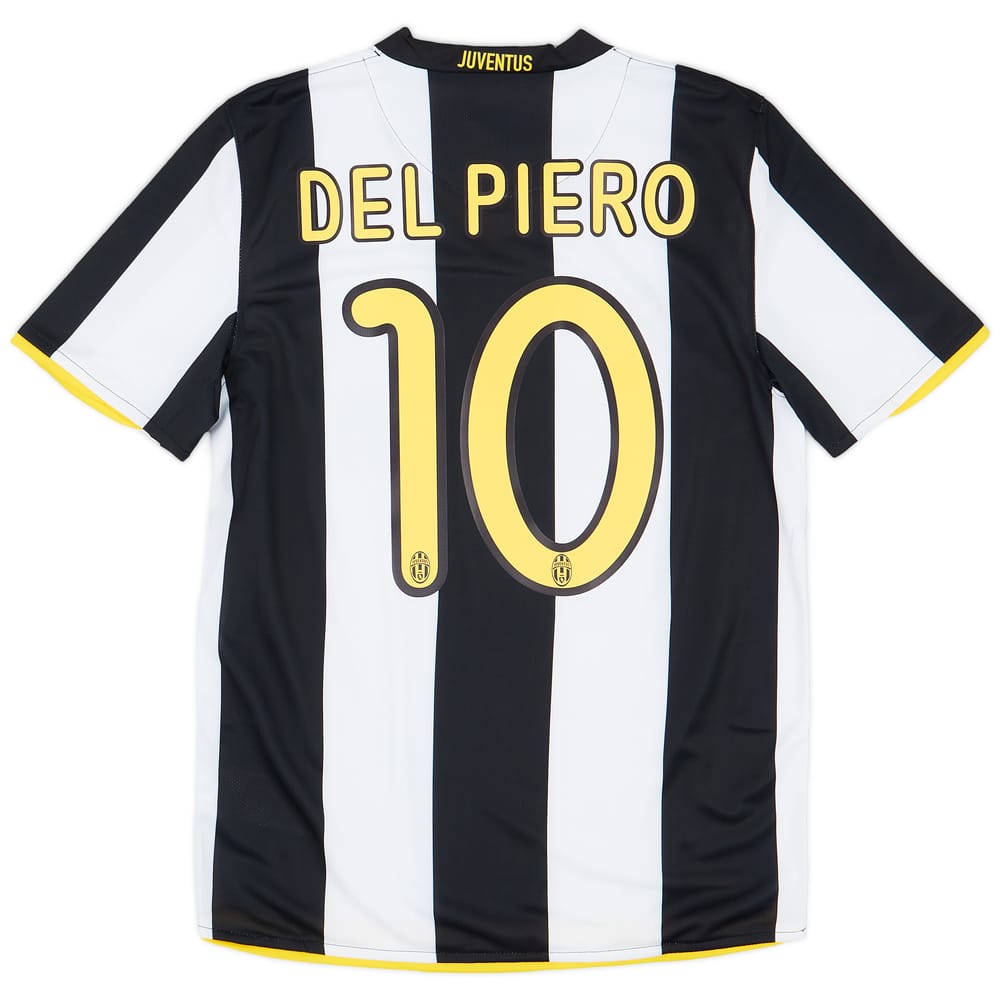2008-09 Juventus Home Shirt Del Piero #10 (S)
