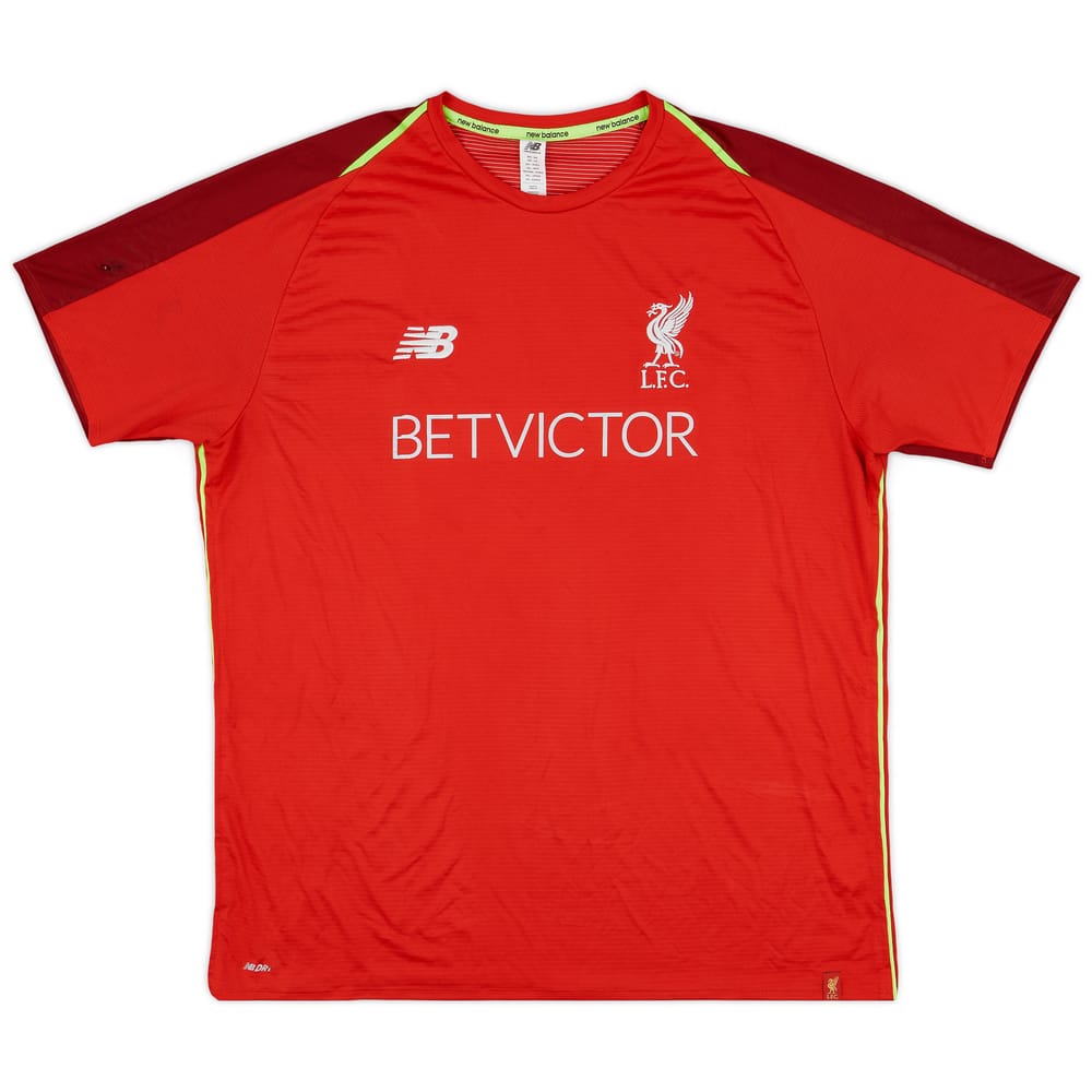 2018-19 Liverpool New Balance Training Shirt - 9/10 - (XXL)