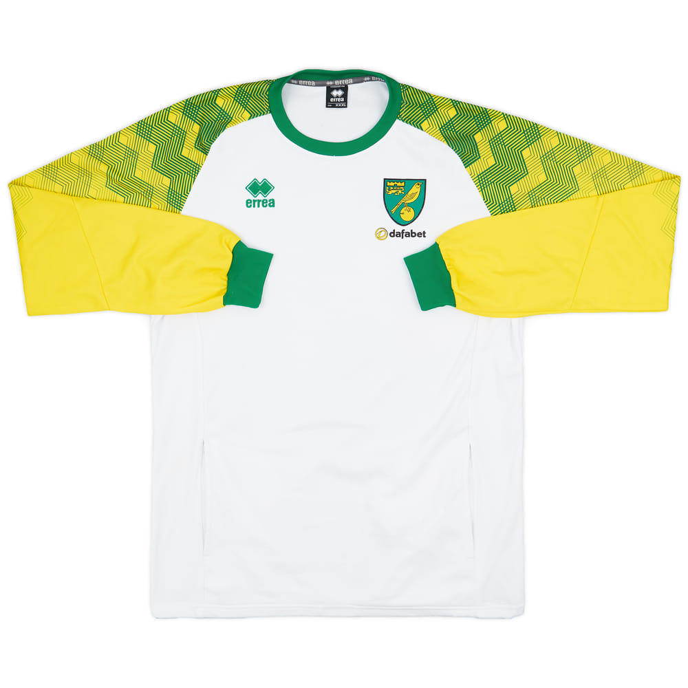 2019-20 Norwich Errea Sweat Top - 5/10 - (3XL)