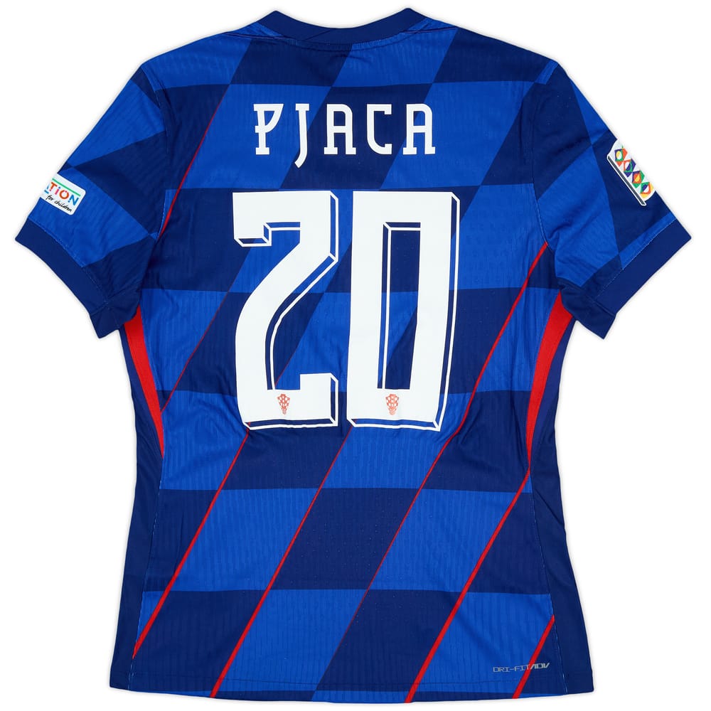 2024 Croatia Match Issue Nations League Away Shirt Pjaca #20