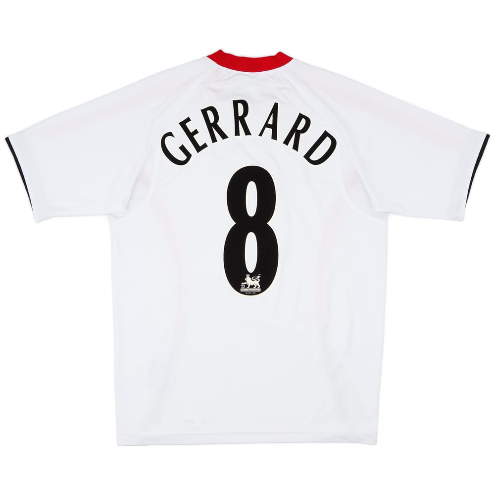 2005-06 Liverpool Away Shirt Gerrard #8 - 7/10 - (M)