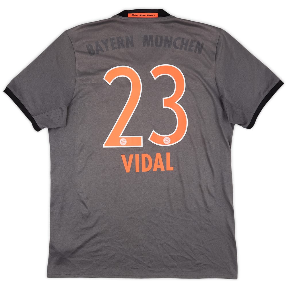 2016-17 Bayern Munich Away Shirt Vidal #23 - 4/10 - (L)