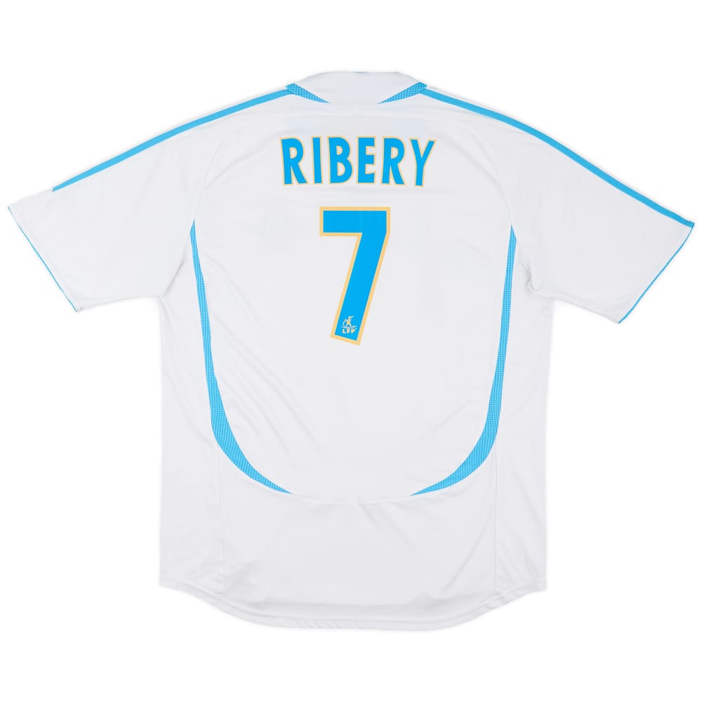 2006-07 Olympique Marseille Home Shirt Ribery #7 - 7/10 - (XL)