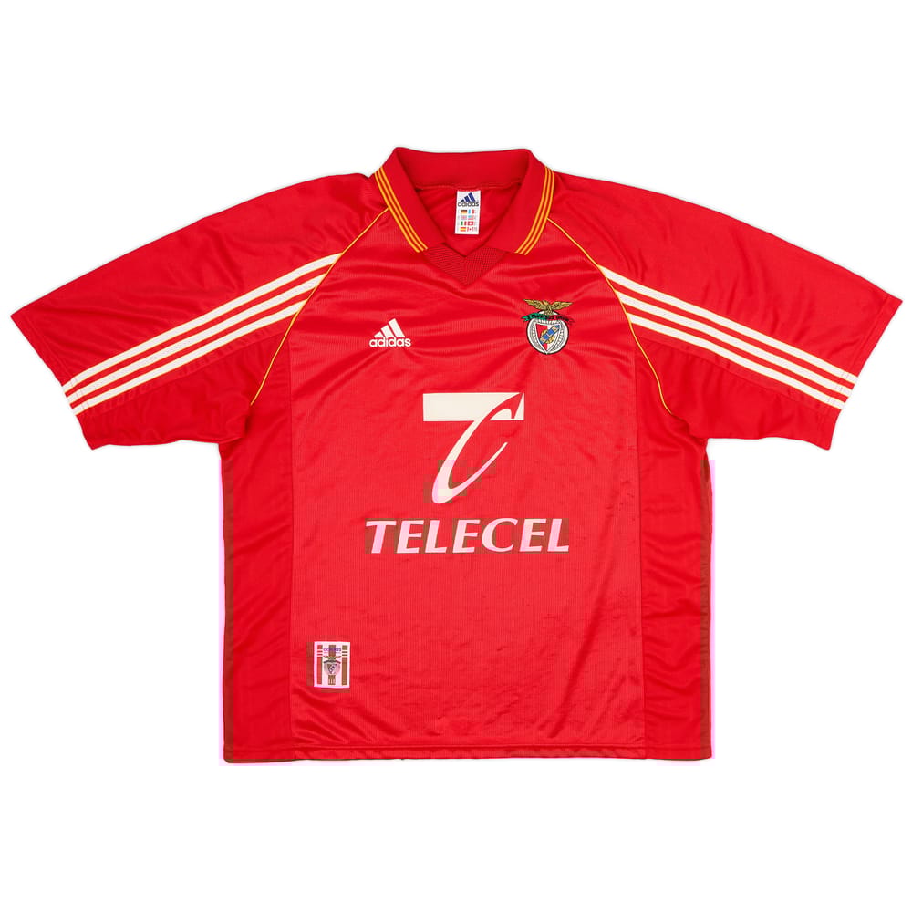 1998-99 Benfica Home Shirt - 9/10 - (XL)
