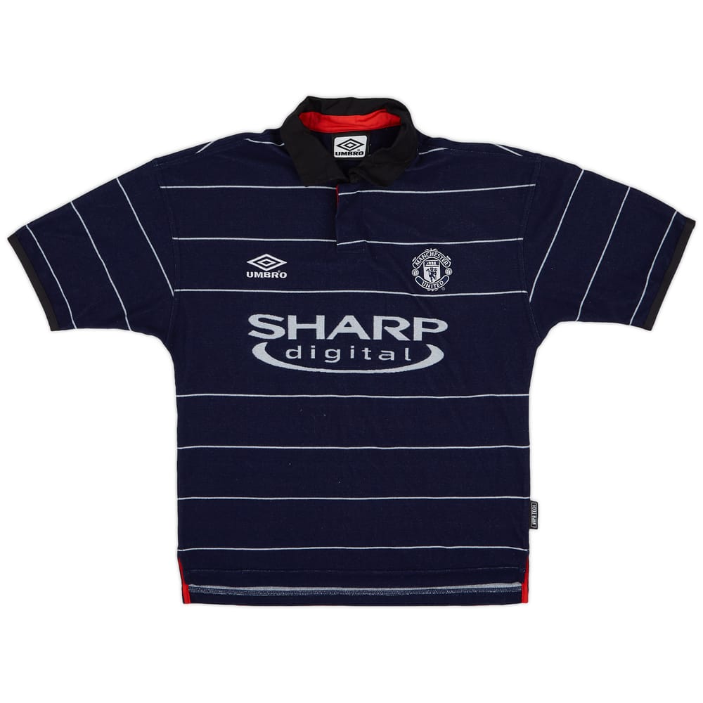 1999-00 Manchester United Away Shirt - 8/10 - (Y)