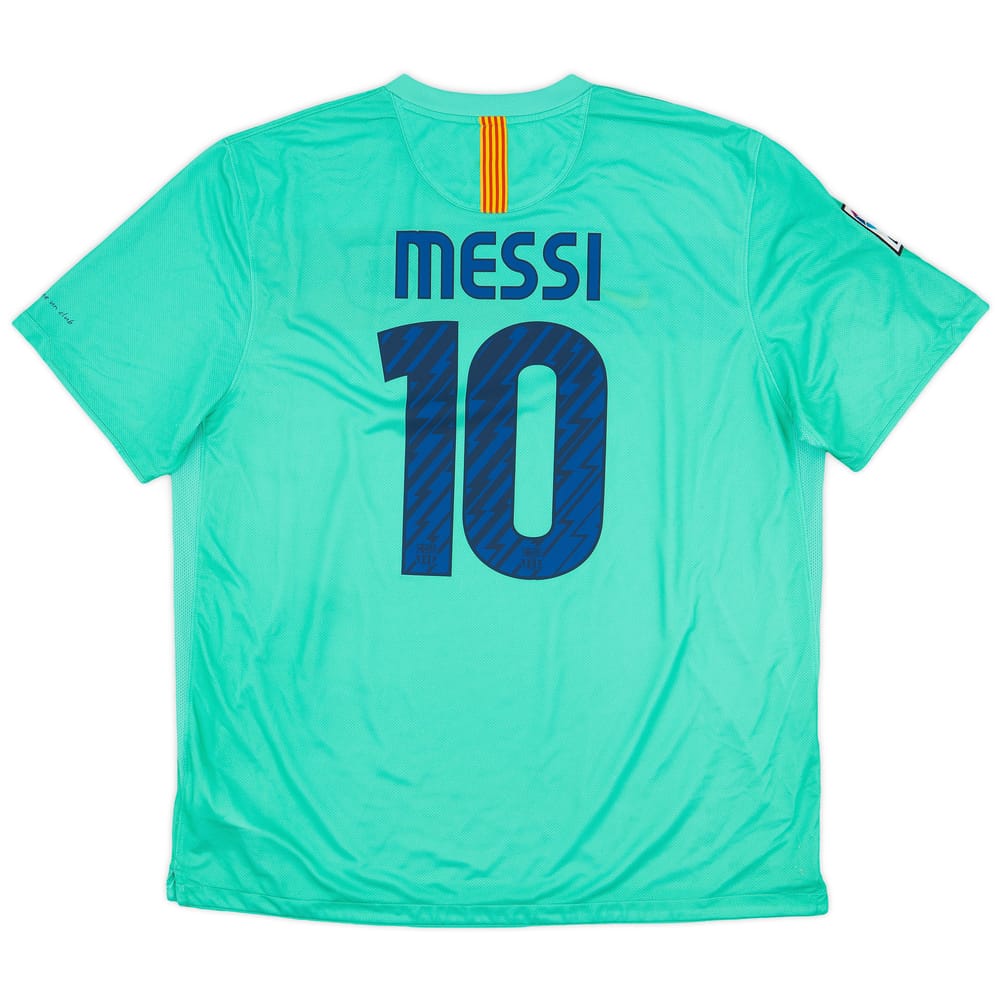 2010-11 Barcelona Away Shirt Messi #10 - 8/10 - (XXL)