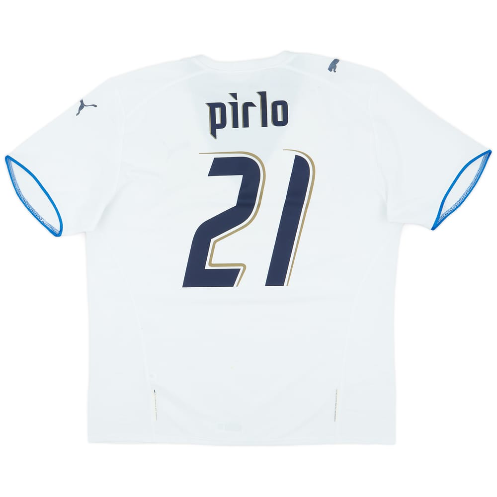 2006 Italy Away Shirt Pirlo #21 - 5/10 - (XL)