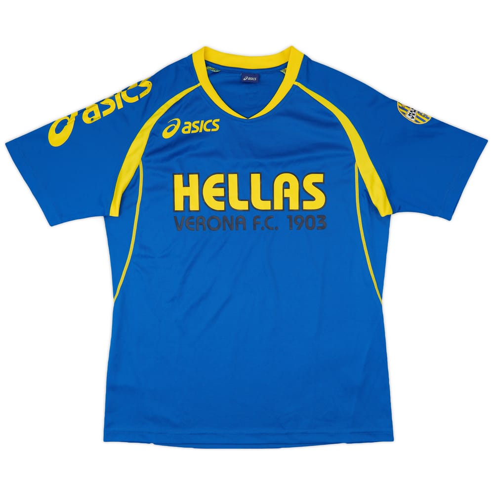 2010s Hellas Verona Asics Training Shirt - 6/10 - (L)
