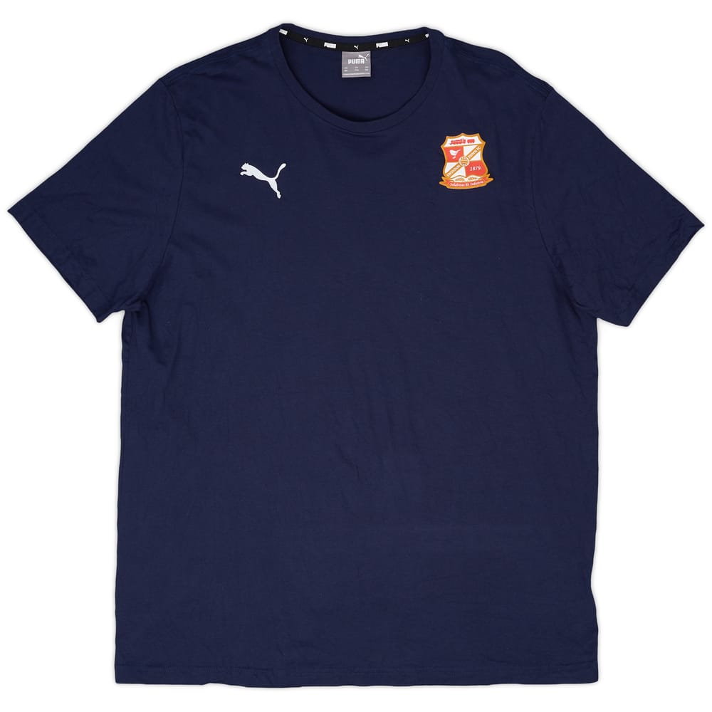 2020-21 Swindon Puma Cotton Tee - 9/10 - (XXL)