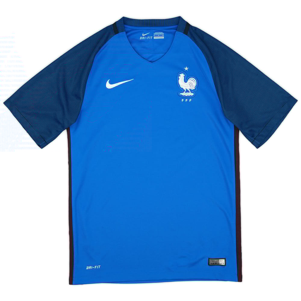 2016-17 France Home Shirt - 9/10 - (S)