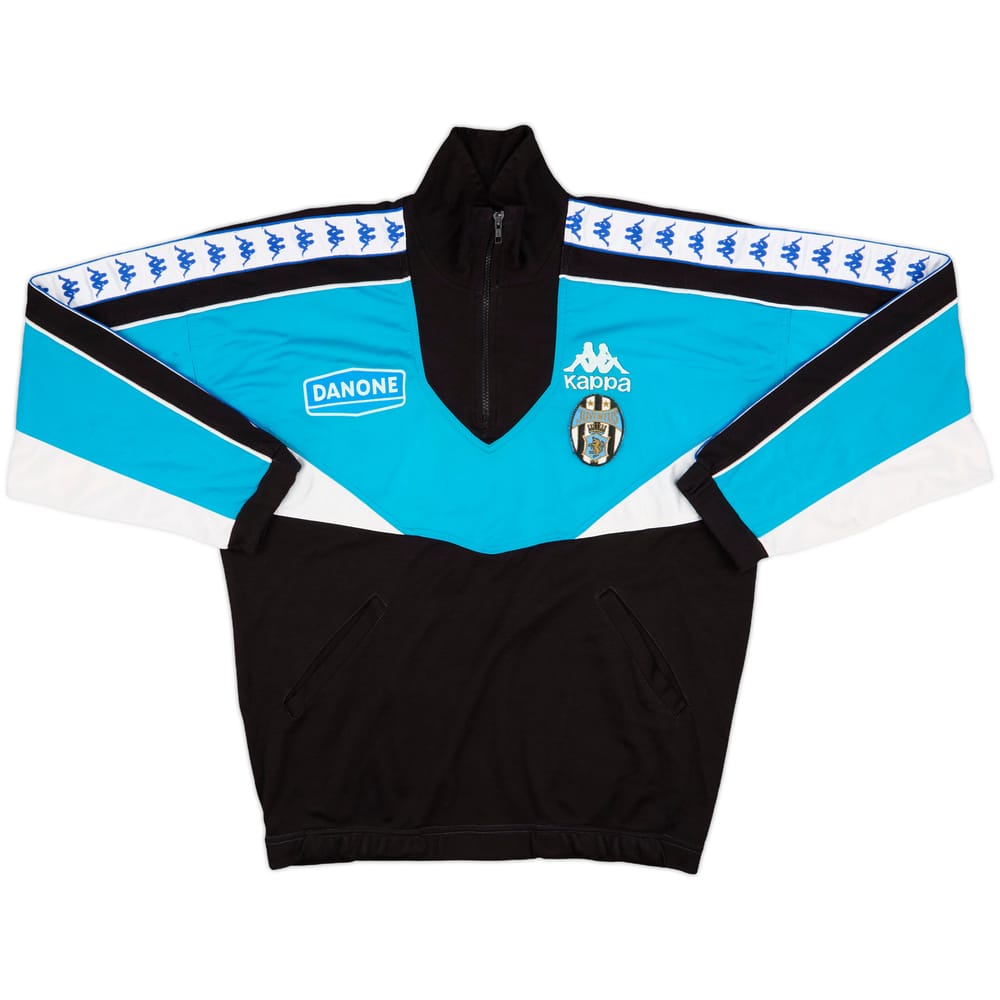 1992-93 Juventus Kappa 1/4 Zip Track Jacket - 7/10 - (XL)