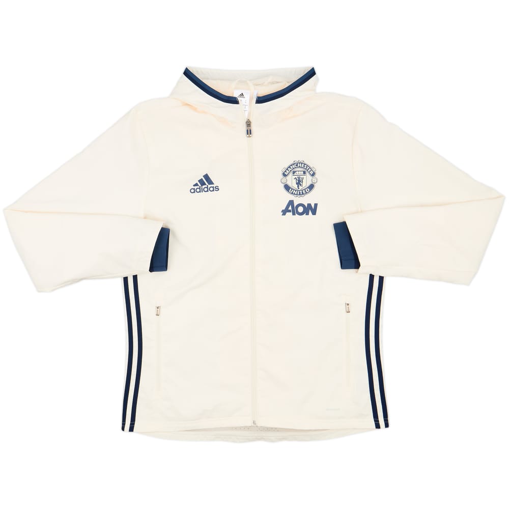 2016-17 Manchester United adidas Track Jacket - 9/10 - (M)
