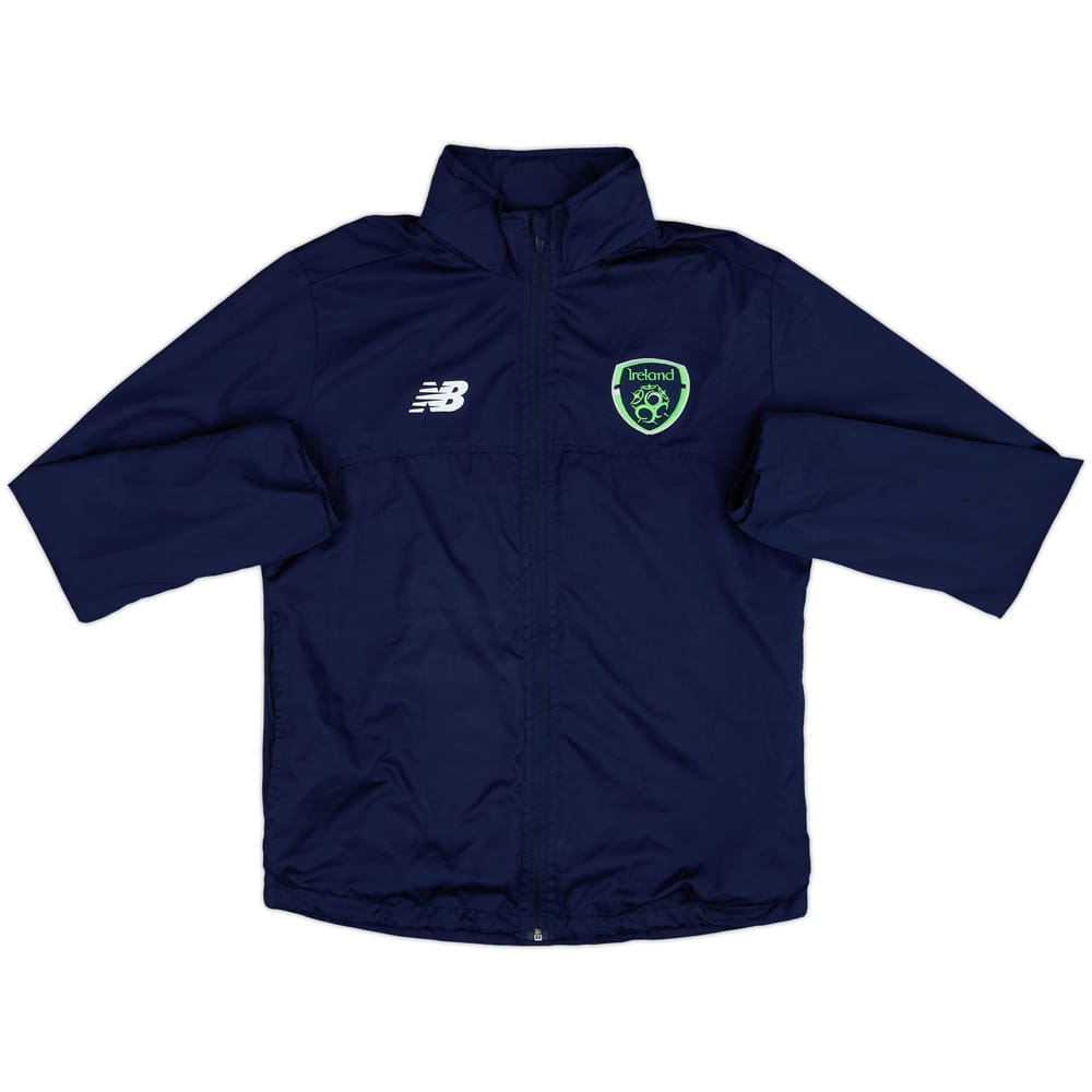 2017-18 Ireland New Balance 1/4 Zip Drill Top - 8/10 - (S)