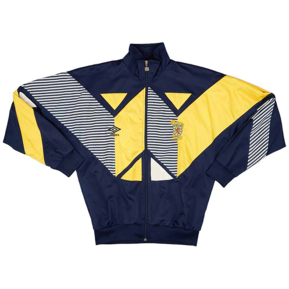 1991-93 Scotland Umbro Track Jacket - 7/10 - (S)