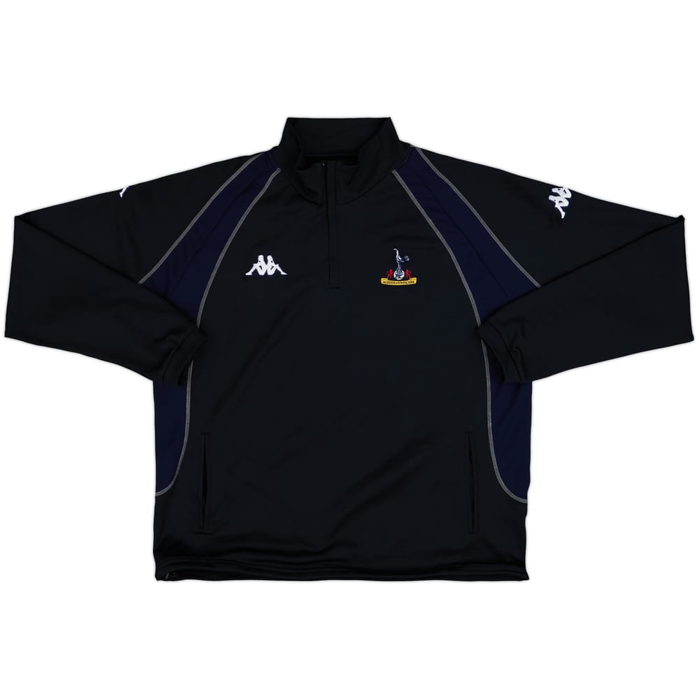 2004-05 Tottenham Kappa 1/4 Zip Sweat Top - 10/10 - (XXL)
