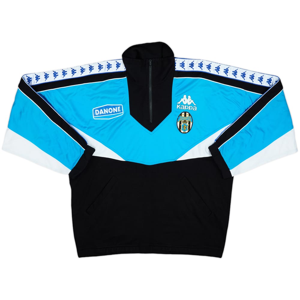 1992-93 Juventus Kappa 1/4 Zip Track Jacket - 7/10 - (L)
