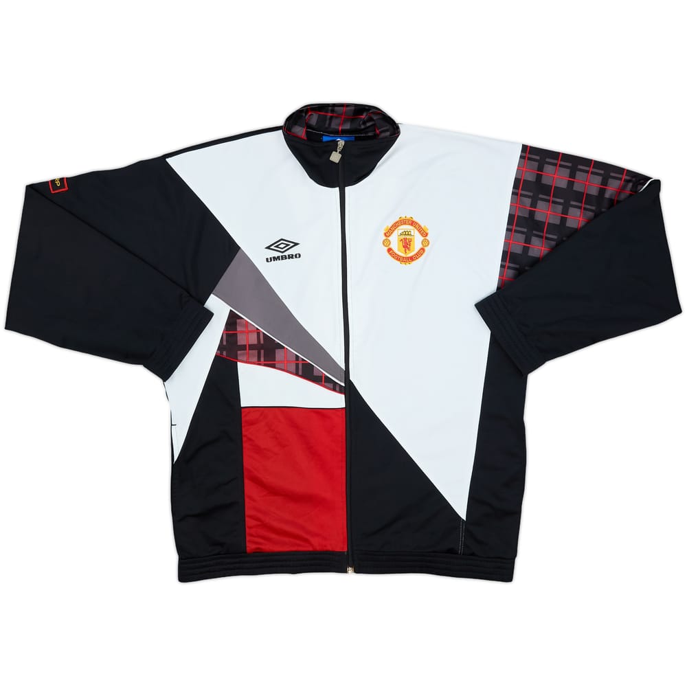 1996-97 Manchester United Umbro Track Jacket - 8/10 - (S)