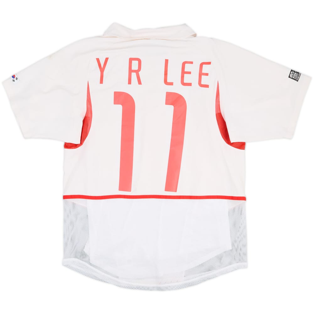 2003 South Korea Match Issue U17 World Cup Away Shirt Y R Lee #11