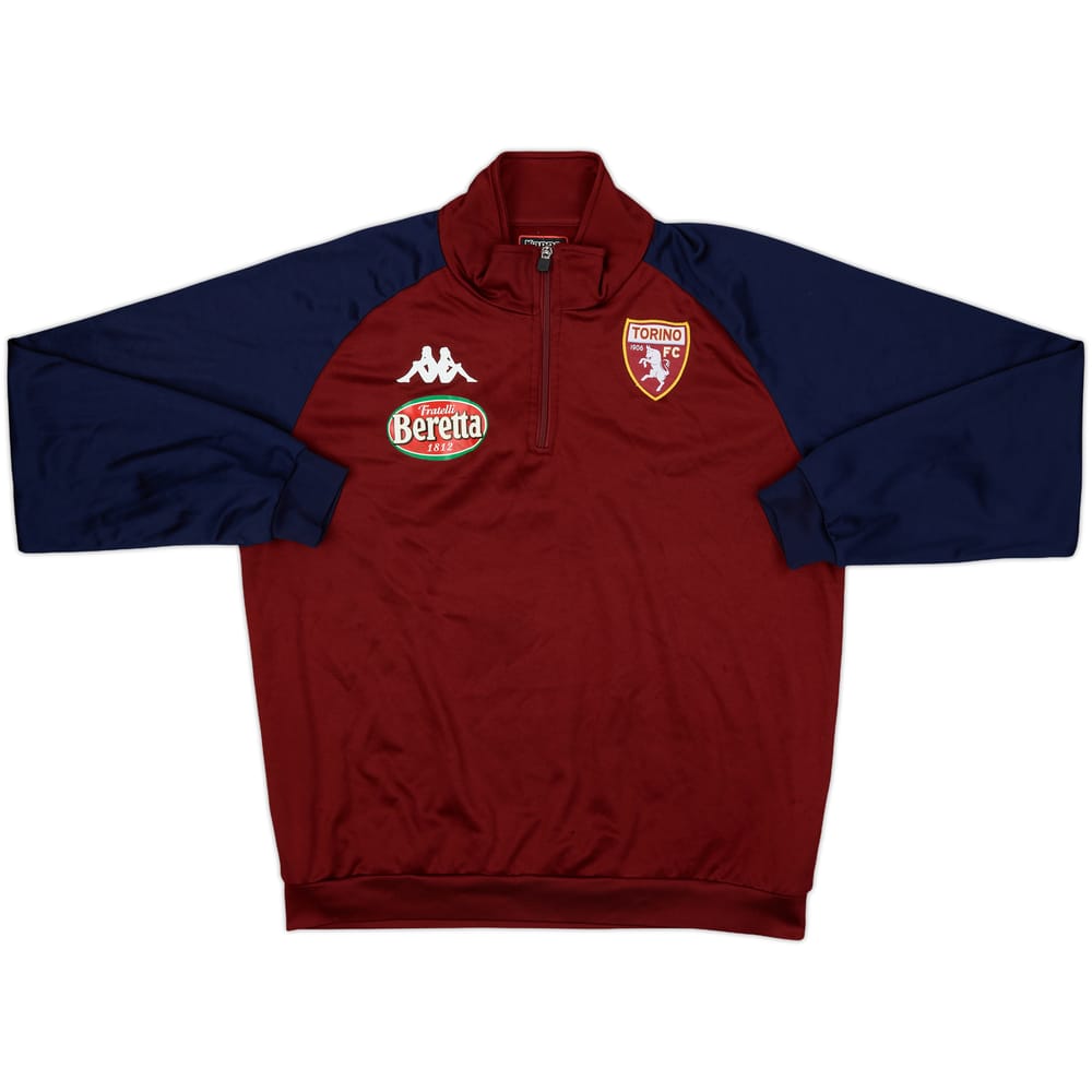 2014-15 Torino Kappa 1/4 Zip Training Top - 8/10 - (L)