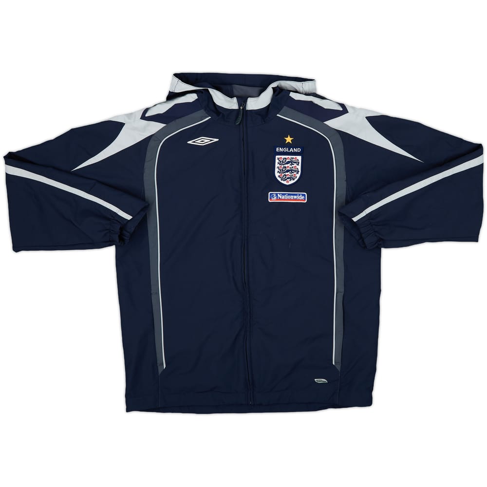 2007-09 England Umbro Track Jacket - 8/10 - (XL.Boys)