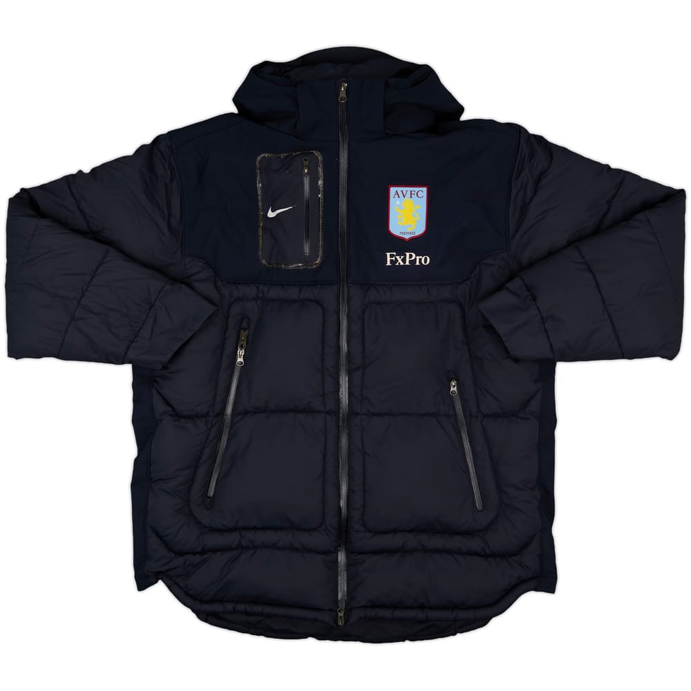 2010-11 Aston Villa Nike Padded Bench Coat - 7/10 - (XL)