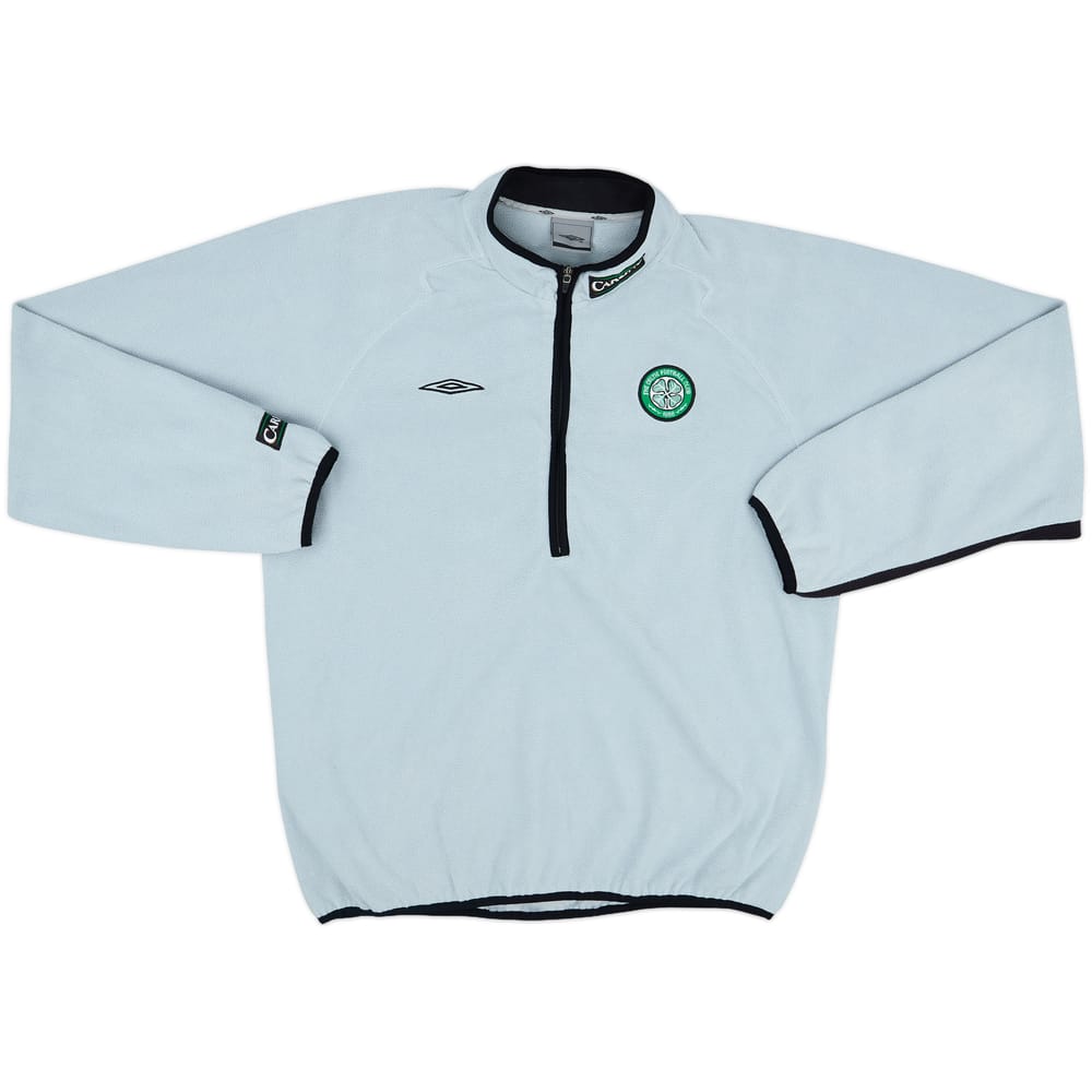 2004-05 Celtic Umbro 1/2 Zip Fleece Top - 10/10 - (L)