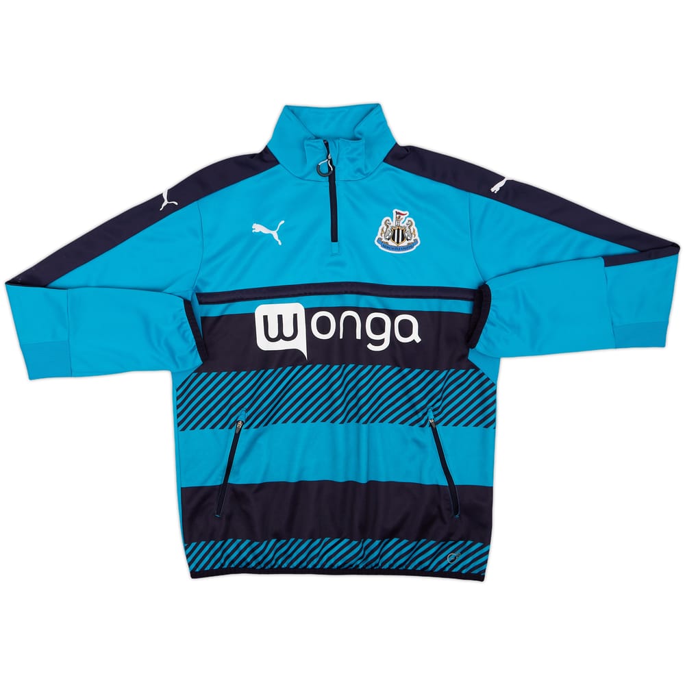 2016-17 Newcastle Puma 1/4 Zip Drill Top - 8/10 - (L)