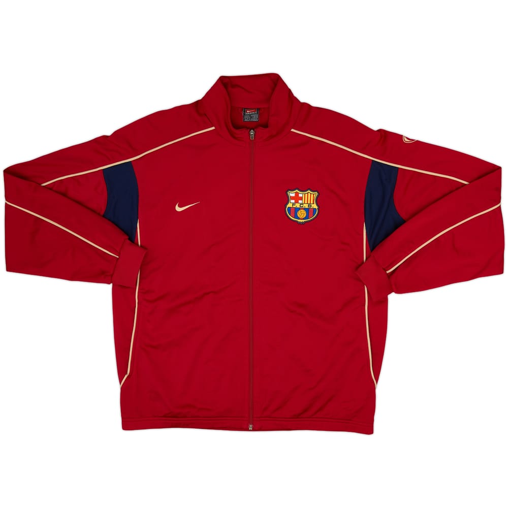 2001-02 Barcelona Nike Track Jacket - 8/10 - (M)