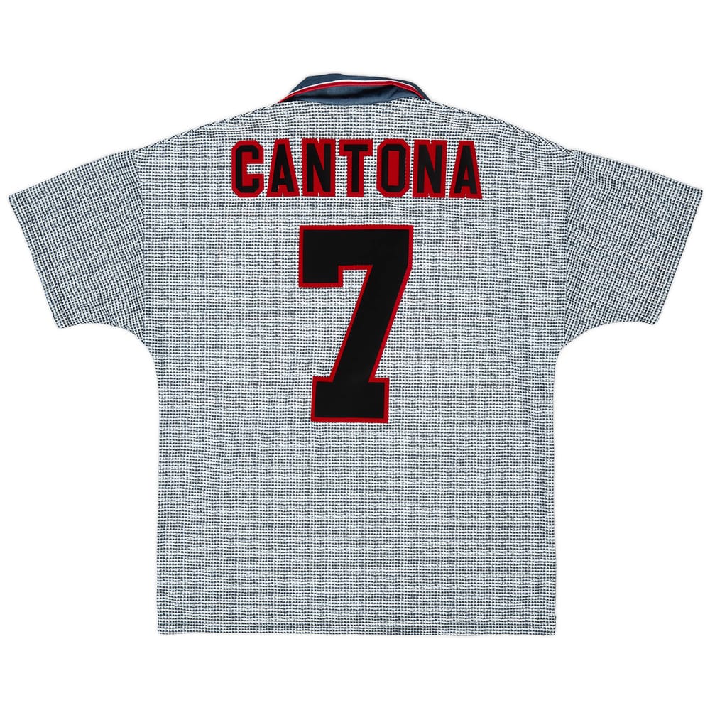 1995-96 Manchester United Away Shirt Cantona #7 - 7/10 - (M)