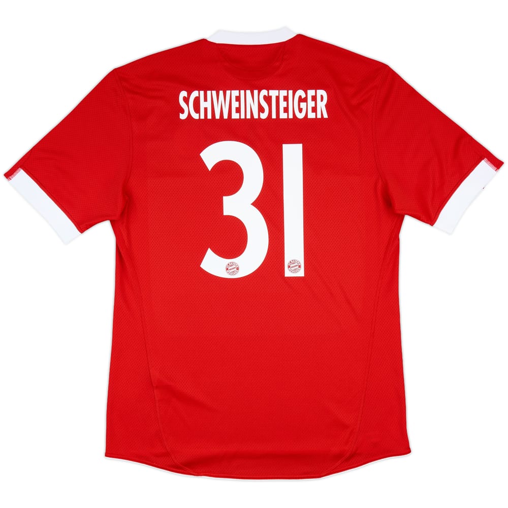 2009-10 Bayern Munich Player Issue Home Shirt Schweinsteiger #31 - 9/10 - (XL)