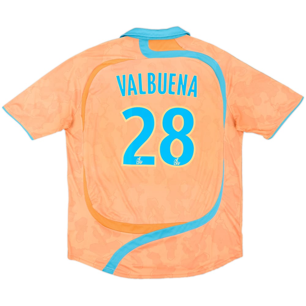 2007-08 Olympique Marseille Third Shirt Valbuena #28 - 7/10 - (XL)