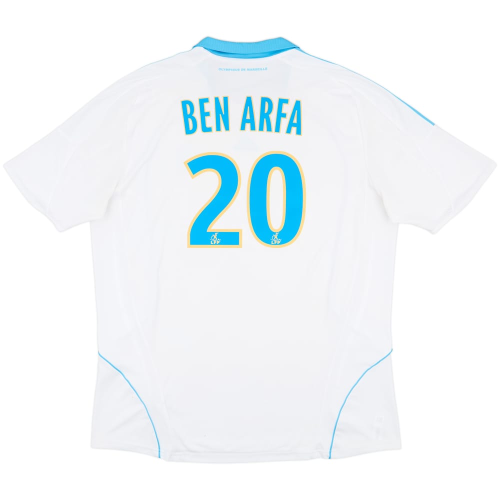 2008-09 Olympique Marseille Home Shirt Ben Arfa #20 - 9/10 - (3XL)