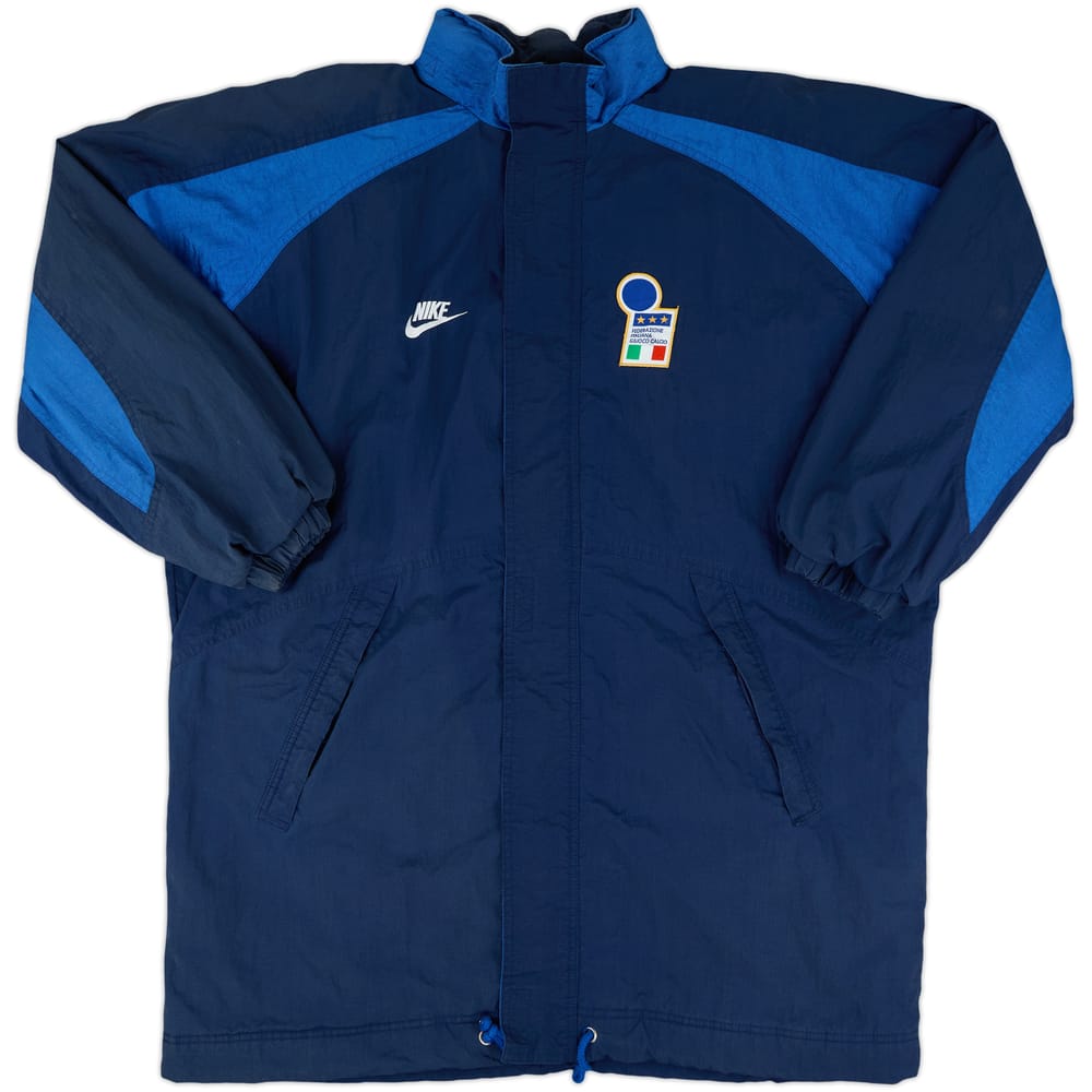 1996-97 Italy Nike Padded Bench Coat - 8/10 - (M)