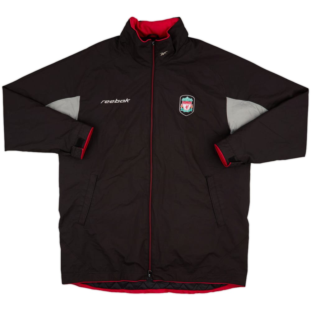 2002-03 Liverpool Reebok Hooded Rain Jacket - 6/10 - (XL)