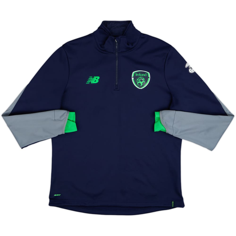 2017-18 Ireland Umbro 1/4 Zip Drill Top - 7/10 - (L)