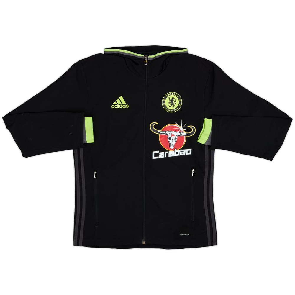 2016-17 Chelsea adidas Hooded Track Jacket - 6/10 - (S)